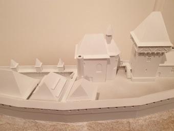 Hmotová rekostrukce hradu Žampach v 16. století, Petr Nisler - Muzeum Ústí nad Orlicí 2020