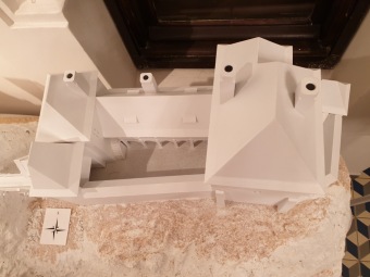 Hmotová rekostrukce hradu Žampach v 16. století, Petr Nisler - Muzeum Ústí nad Orlicí 2020