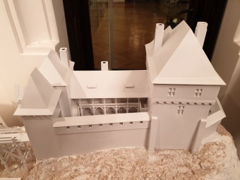 Hmotová rekostrukce hradu Žampach v 16. století, Petr Nisler - Muzeum Ústí nad Orlicí 2020