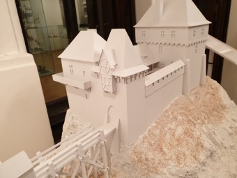 Hmotová rekostrukce hradu Žampach v 16. století, Petr Nisler - Muzeum Ústí nad Orlicí 2020