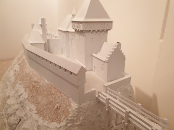 Hmotová rekostrukce hradu Žampach v 16. století, Petr Nisler - Muzeum Ústí nad Orlicí 2020