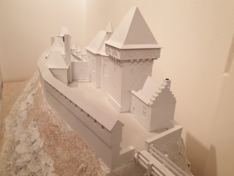 Hmotová rekostrukce hradu Žampach v 16. století, Petr Nisler - Muzeum Ústí nad Orlicí 2020