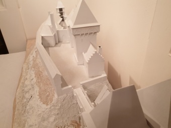 Hmotová rekostrukce hradu Žampach v 16. století, Petr Nisler - Muzeum Ústí nad Orlicí 2020