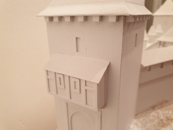 Hmotová rekostrukce hradu Žampach v 16. století, Petr Nisler - Muzeum Ústí nad Orlicí 2020