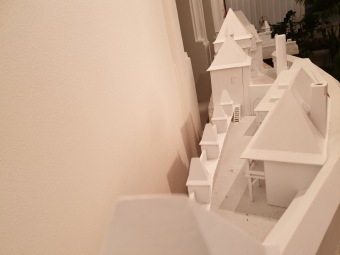 Hmotová rekostrukce hradu Žampach v 16. století, Petr Nisler - Muzeum Ústí nad Orlicí 2020