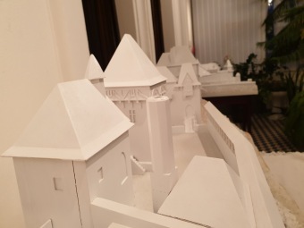 Hmotová rekostrukce hradu Žampach v 16. století, Petr Nisler - Muzeum Ústí nad Orlicí 2020