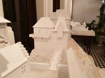 Hmotová rekostrukce hradu Žampach v 16. století, Petr Nisler - Muzeum Ústí nad Orlicí 2020