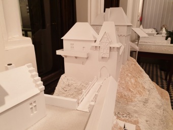 Hmotová rekostrukce hradu Žampach v 16. století, Petr Nisler - Muzeum Ústí nad Orlicí 2020