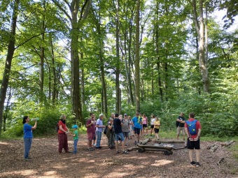 2023 Archeologické léto - prohlídka hradu Žampach (20.7.)