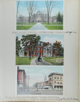 PŘEDNÁŠKOVÉ TURNÉ Františka Lützowa USA, 1912 (scan kroniky)