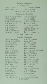 PŘEDNÁŠKOVÉ TURNÉ Františka Lützowa USA, 1912 (scan kroniky)