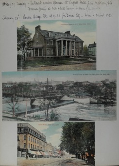 PŘEDNÁŠKOVÉ TURNÉ Františka Lützowa USA, 1912 (scan kroniky)