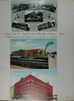 PŘEDNÁŠKOVÉ TURNÉ Františka Lützowa USA, 1912 (scan kroniky)