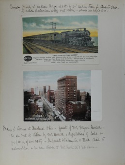 PŘEDNÁŠKOVÉ TURNÉ Františka Lützowa USA, 1912 (scan kroniky)