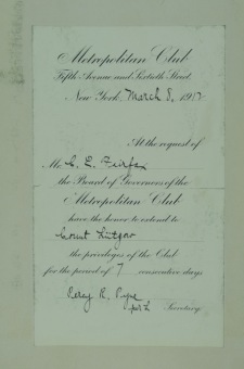 PŘEDNÁŠKOVÉ TURNÉ Františka Lützowa USA, 1912 (scan kroniky)