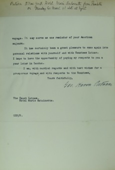 PŘEDNÁŠKOVÉ TURNÉ Františka Lützowa USA, 1912 (scan kroniky)