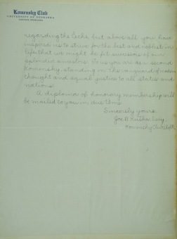 PŘEDNÁŠKOVÉ TURNÉ Františka Lützowa USA, 1912 (scan kroniky)