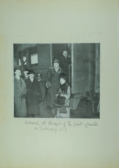 PŘEDNÁŠKOVÉ TURNÉ Františka Lützowa USA, 1912 (scan kroniky)