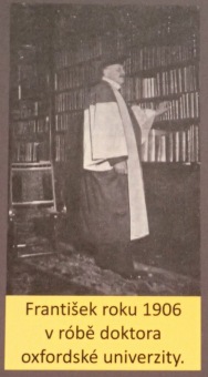 2016 uplynulo 100 let od úmrtí Dr. Františka Lützowa (*1849 - +1916) 13.1. 2016