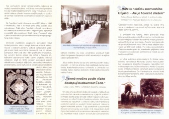 2016 uplynulo 100 let od úmrtí Dr. Františka Lützowa (*1849 - +1916) 13.1. 2016 - výstava Muzeum Vamberk