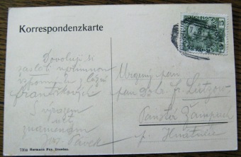 Archivní materiály - Dr. František Lützow