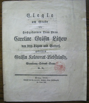 Archivní materiály - Dr. František Lützow